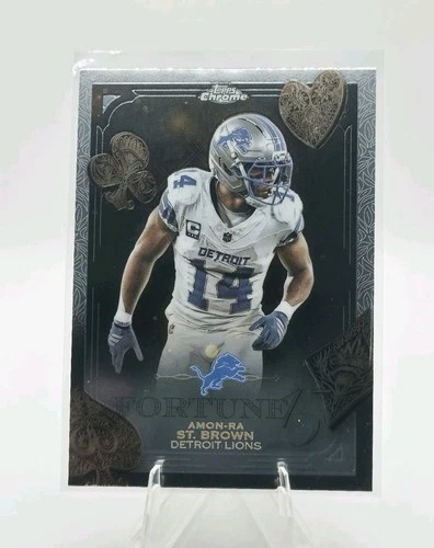 2025 Topps Chrome Amon-Ra St. Brown Base (RAW)
