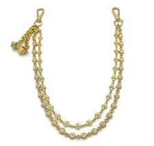 Gold Dice Star Double Link Hip-hop Retro Unisex Jeans Pants Chain