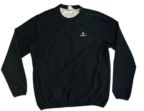 KEBILI Sauna Top Black Sweatshirt Womens 3XL Antimicrobial Weight Loss Heat Trap