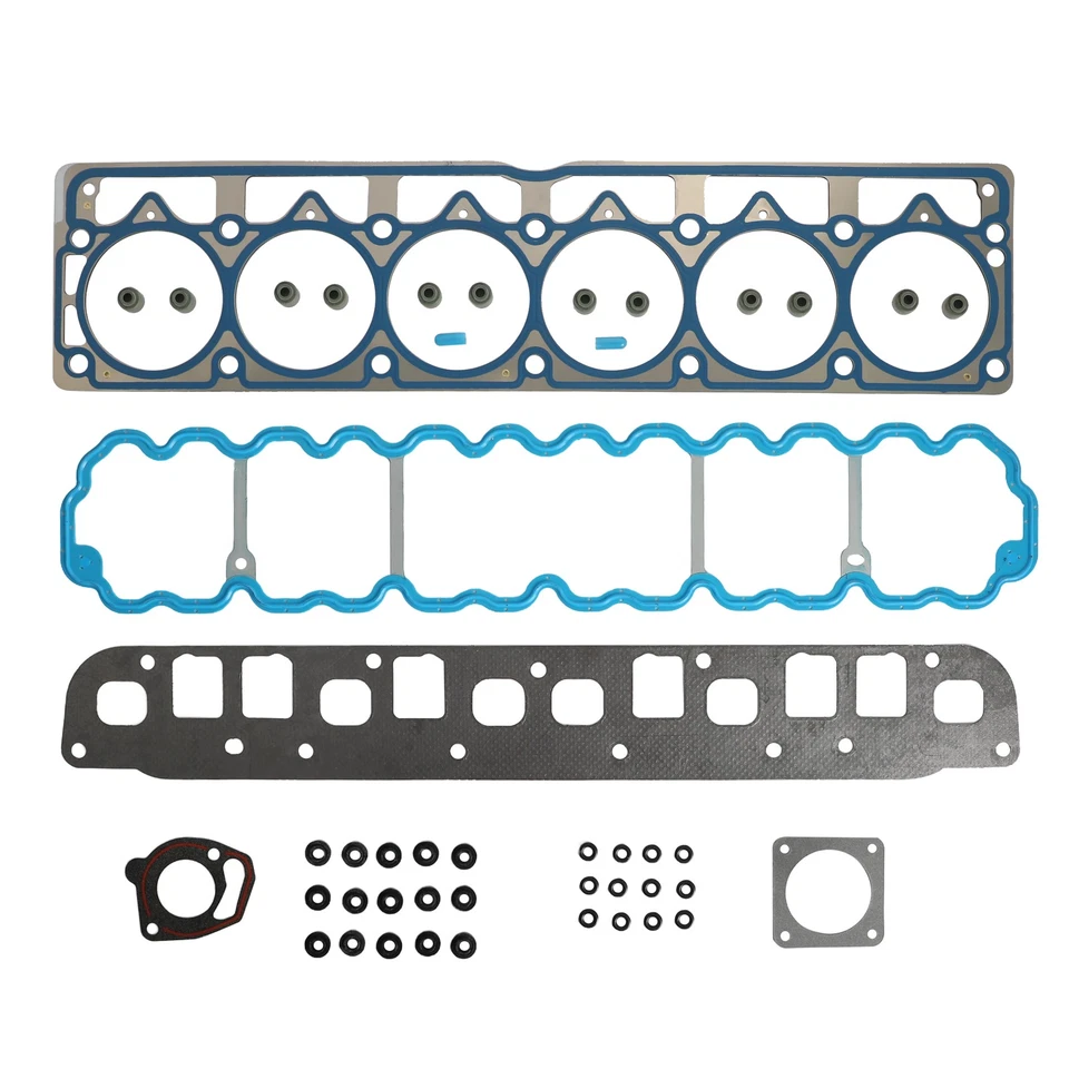 For 1999-2006 Jeep Grand Cherokee Wrangler TJ 4.0L OHV L6 Head Gasket Set Bolts - Image 2 of 4