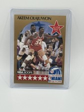 1990-91 NBA Hoops - All-Star Game Hakeem Olajuwon #23 PACK FRESH 10 contender