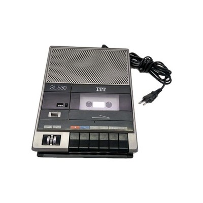 ITT SL 530 Kassettenrekorder Tapedeck Vintage   Ident-Nr. 5551 9790