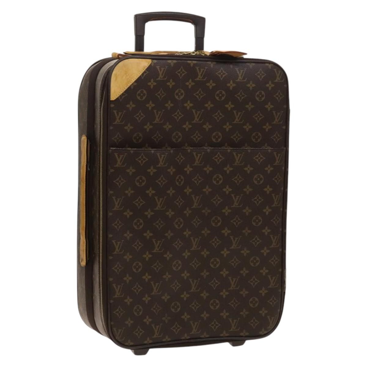 LOUIS VUITTON Monogram Pegas 55 Suitcase M23294 LV Auth am8962 | eBay