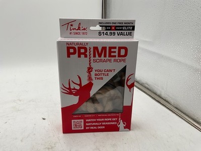 TINK'S Naturally Primed Scrape Rope 32'' Deer Lure Hunting Attractant