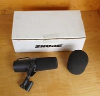 Authentic Shure SM7B Broadcasting Cardioid Dynamic Microphone, Made in Mexico