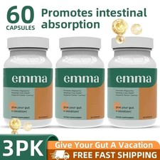 3X EMMA Supplement for Gut Health - Gas and B...
