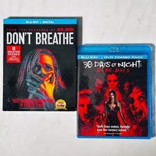 Horror Blu-Ray Lot of 2 - Don't Breathe - 30 Days of Night Dark Days