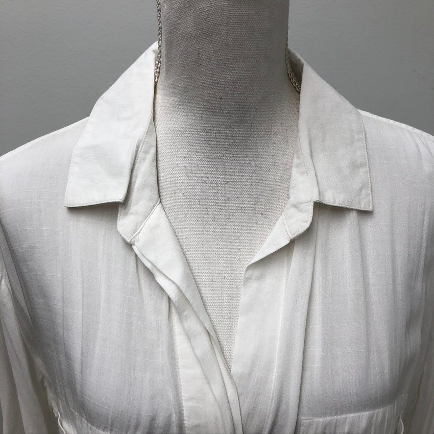 Bella Dahl Split Back Button Down Top Blouse Wome… - image 3