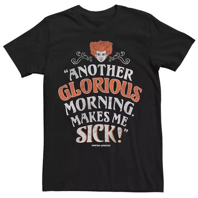 Disney's Hocus Pocus Men's Another Glorious Morning Makes Me Sick Tee 3XL