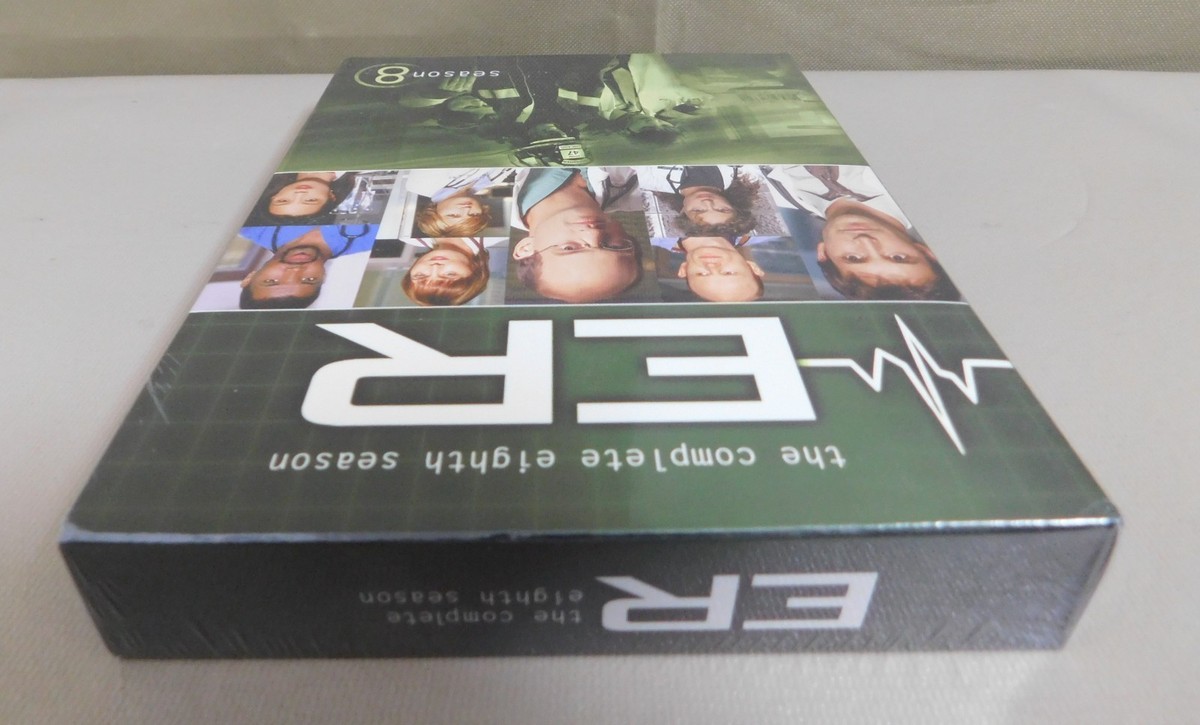 ER - The Complete Eighth Season (DVD, 2008, 6-Disc Set) for sale