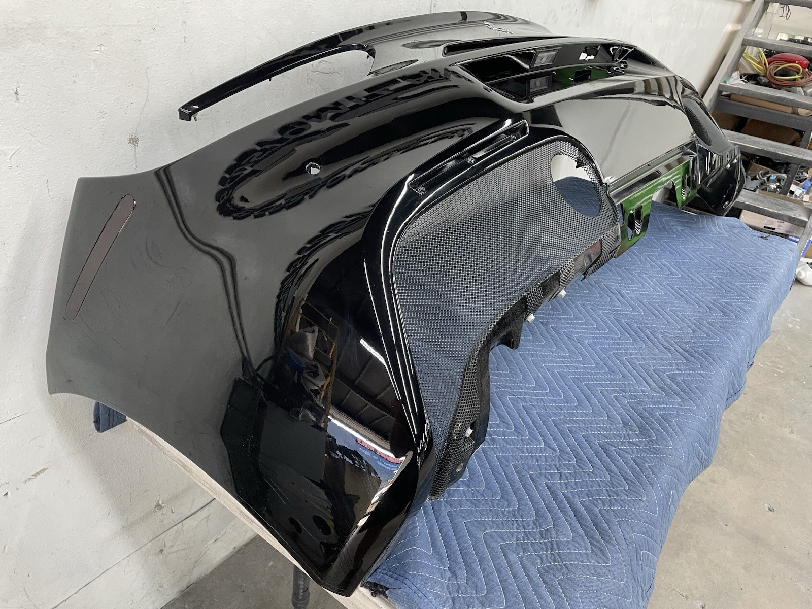 FERRARI 488 GTB SPIDER REAR BUMPER 2016-2019 OEM INSURANCE QUALITY WITH PPF
