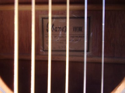 Ibanez Vintage, model 627, mid-1970's, natural, solid wood