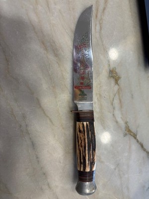 Rehwappen Knife - Ulmer Munster Engraved on blade VERY RARE EXCELLENT CONDITION