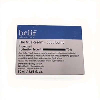 Belif the True Cream Aqua Bomb Moisturizer for Combination to Oily 1.68oz NIB