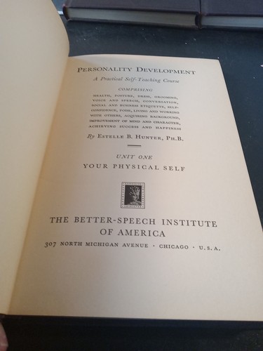 CHARACTER, KNOWLEDGE, EXPRESSION, ACHIEVEMENT Antiquarian 5 Book Set 1941 - Picture 4 of 23