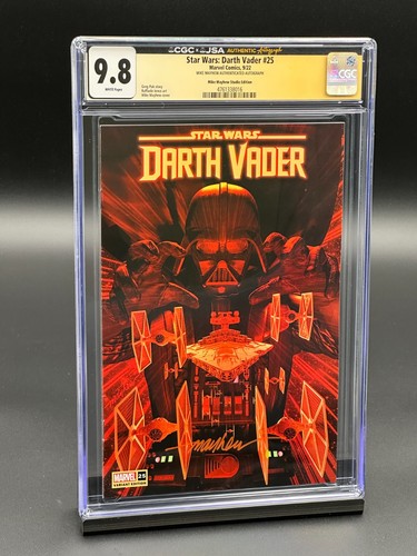 Star Wars Darth Vader #25 CGC 9.8 JSA (2022) - Signed Mayhew Edition