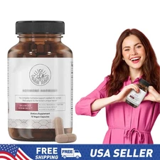 Happy Mammoth Hormone Harmony Natural Hormonal Support for Women 72 Capsules