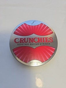 Crunchies electric guitar strings ( 1 ) strings  extra light ( .009--,042 )