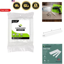 Hot Glue Sticks for Crafts DIY Repairs All Purpose Clear 20 Pack 0.40 per gallon