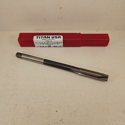 New Titan Usa TT94113 1/2-13 H3 3FL SPIRAL POINT PLUG SMALL SHANK 