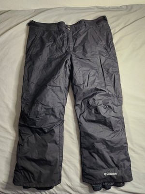 Columbia Omni-Tech Snow Pants Mens Sz 3XL Black Waterproof Insulated Winter NEW