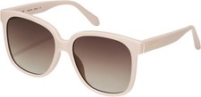 QUAY Australia Wide Awake Women's Designer Sunglasses in Shiny Gold/Brown 59 mm