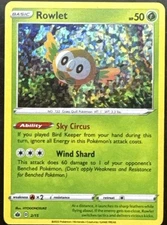  Pokémon Sword & Shield - McDonald's Collection Rowlet #2