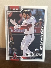 2026 Topps Series 1 Celebration Taylor Ward Walk This Way SSP #350 Angels