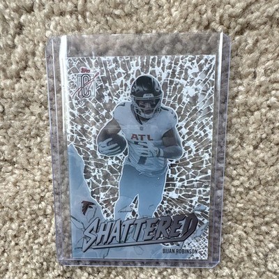 Topps Signature Class 2025 Bijan Robinson Falcons Shattered SP Insert S-2