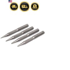 4-Piece Durable Nail Setter Punch & Center Punch Set, Hardened Cr-V Steel wit...