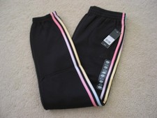 NWT Adidas boys youth L 14/16 activewear pants 3-stripe loose fit fleece jogger