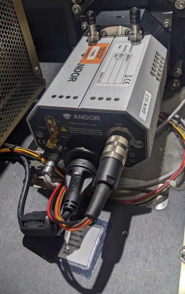 Raman spectrometer RFX1 785nm 450mw 100-3425 cm^-1 kaiser optical andor ...