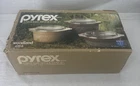 Vintage Pyrex Woodland Brown 470-6 3-Pc Bake, Serve & Store Set