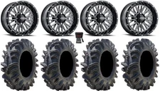 ITP Momentum 14" Wheels Milled 26.5" Terminator Tires Yamaha YXZ1000R