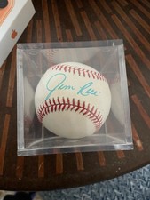 Boston Red Sox Jim Rice signed Rawlings baseball vintage autograph MVP