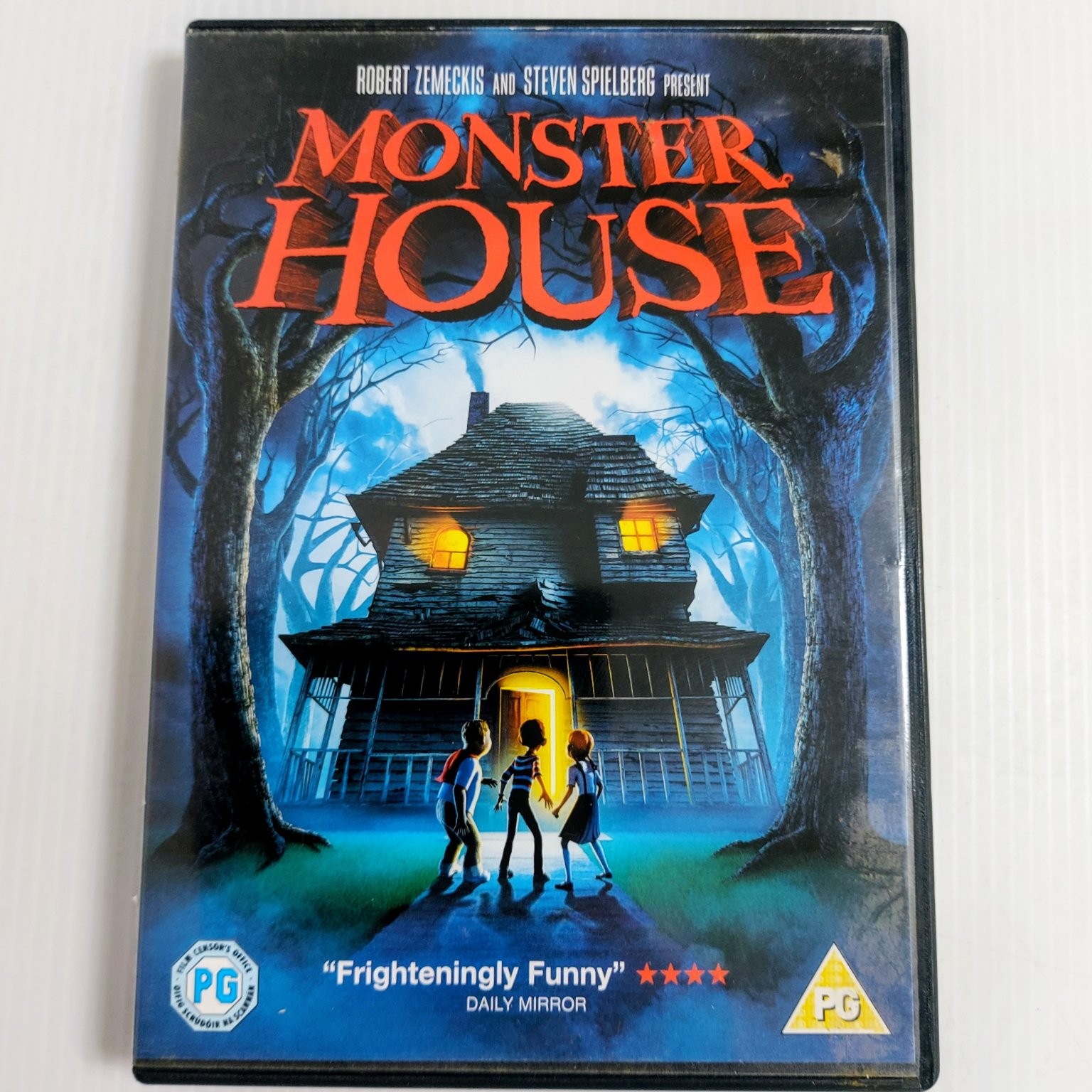 Monster House DVD Film Columbia Pictures PAL Region 2 PG Widescreen