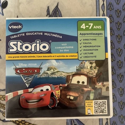 Jeu Cars 2 Pour Storio Max Vtech - Photo 1/3