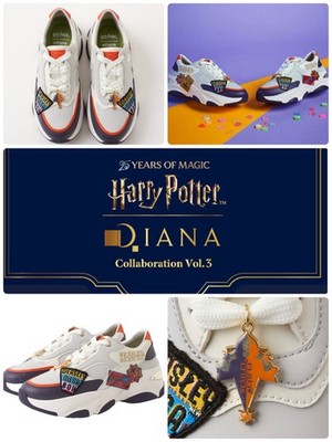 PSL Harry Potter × DIANA Vol.3  ''Weasleys' Wizard Wheezes'' Series Dad Sneakers