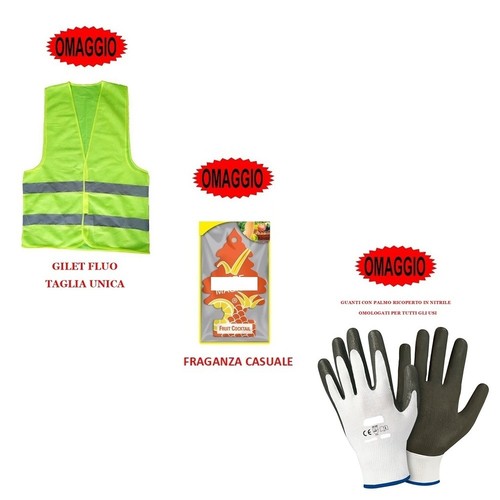 PER RENAULT GRAND SCÉNIC KIT PER AUTO TELO COPRIAUTO+CRIC A PANTOGRAFO+CHIAVE A - Picture 7 of 7