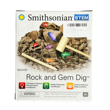 Smithsonian Rock  Gem Dig Kit STEM Educational Science Toy New Sealed