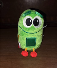 NWT 2020 Fisher Price Netflix Story Bots Beep Talking Plush 5" Green Robot Rare