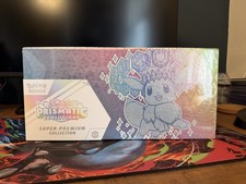 Pokemon TGC Prismatic Evolutions Super Premium Collection New Sealed