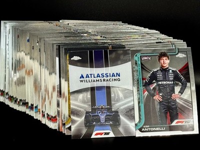 2025 Topps Chrome F1 Drivers Legends F2 F3 Team Base Lot Approx. 100 Cards