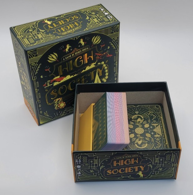 HIGH SOCIETY storage solution - box insert - Board Game Allplay - Custom Design