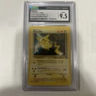 CGC 9.5 MINT+ Pikachu # 4 WB Movie WOTC Black Star PROMO Pokemon Card
