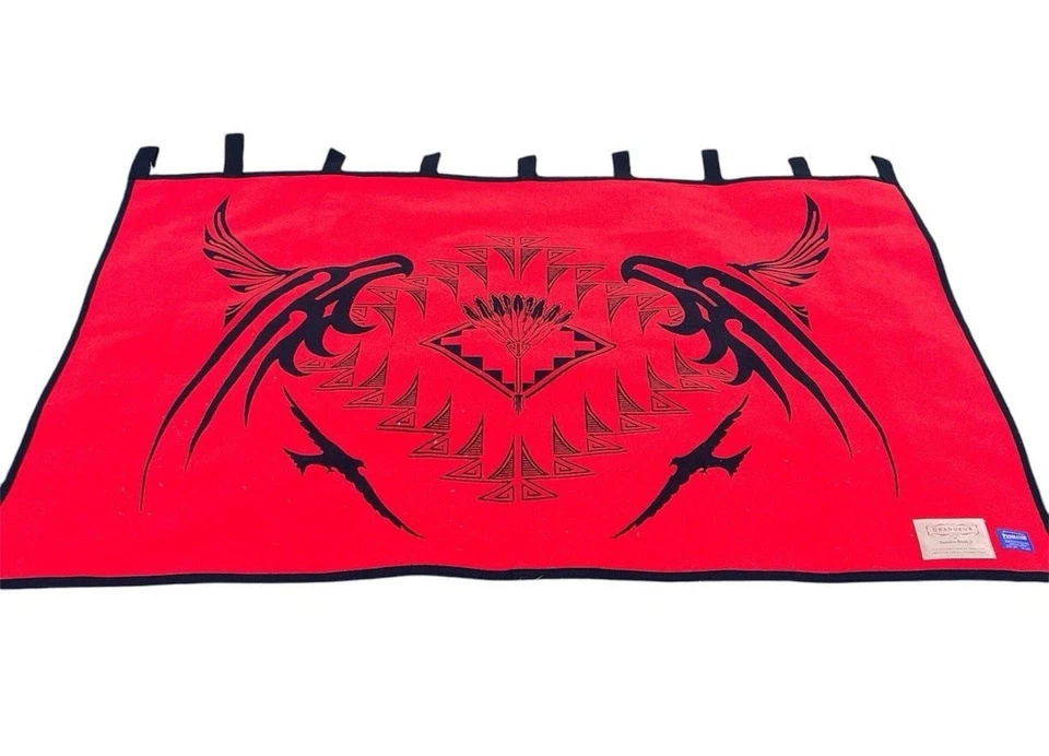 Tapiz Pendleton Grandeur American Indian College Fund 65x39 Sampson Frank Jr Foto 2 de 4