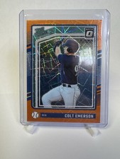 2024 Panini Donruss Optic Rated Prospects Colt Emerson #173 - Hot Prospect