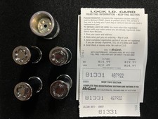 Mcgard Wheel Lock Set - Cone Seat Exposed Style Wheel Locks-chrome