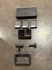 DJI Action 4 Camera 3x Batteries Charging Hub Bundle Action Cam