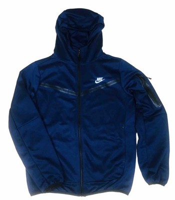Nike Tech Fleece Windrunner Full-Zip Hoodie Midnight Navy Size Small
